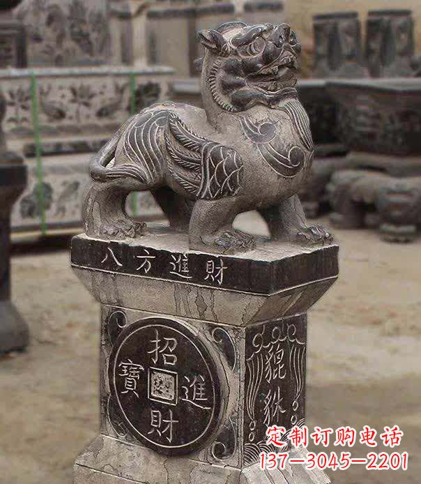 贵阳仿古石雕貔貅雕塑