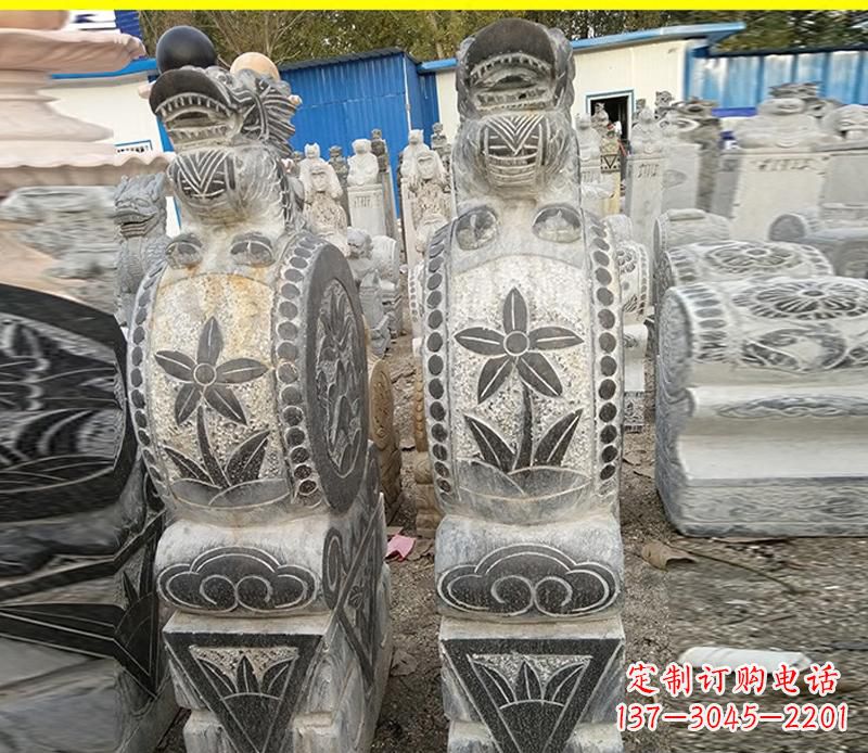 贵阳仿古石门墩雕塑