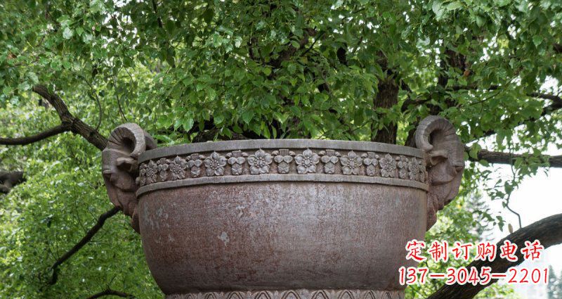 贵阳中领雕塑仿古水缸铜雕