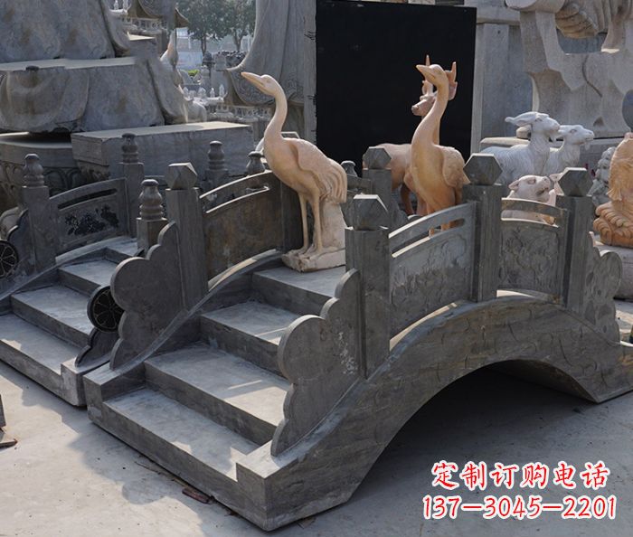 贵阳精致石制仿古拱桥雕塑