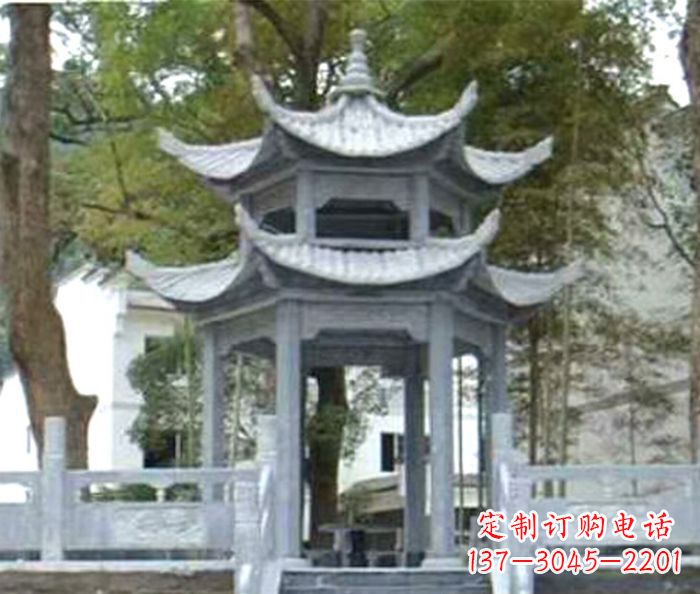 贵阳中领雕塑凉亭石雕——传承古典精髓,融情于雕塑之中