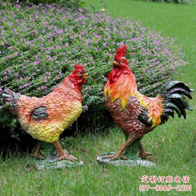 贵阳典雅公鸡雕塑