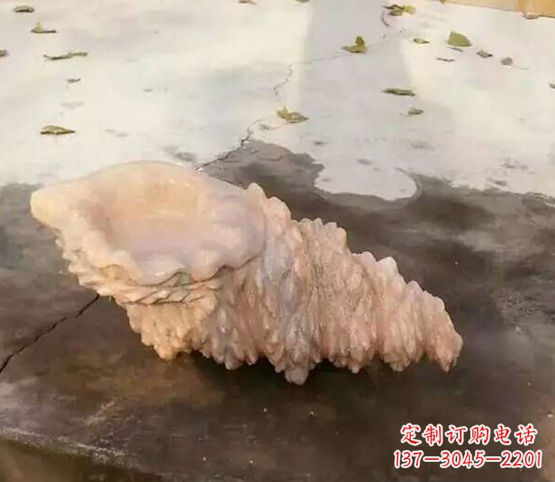 贵阳仿真海螺石雕