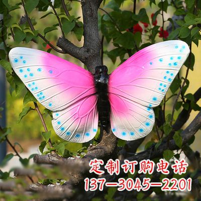 贵阳粉红蝴蝶塑像——引领你的精灵之旅