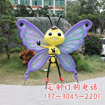 贵阳仿真蝴蝶雕塑,精致多彩、灵动优雅