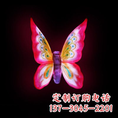贵阳红发蝴蝶 小号发光雕塑