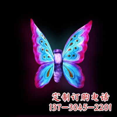 贵阳璀璨发光蝴蝶雕塑