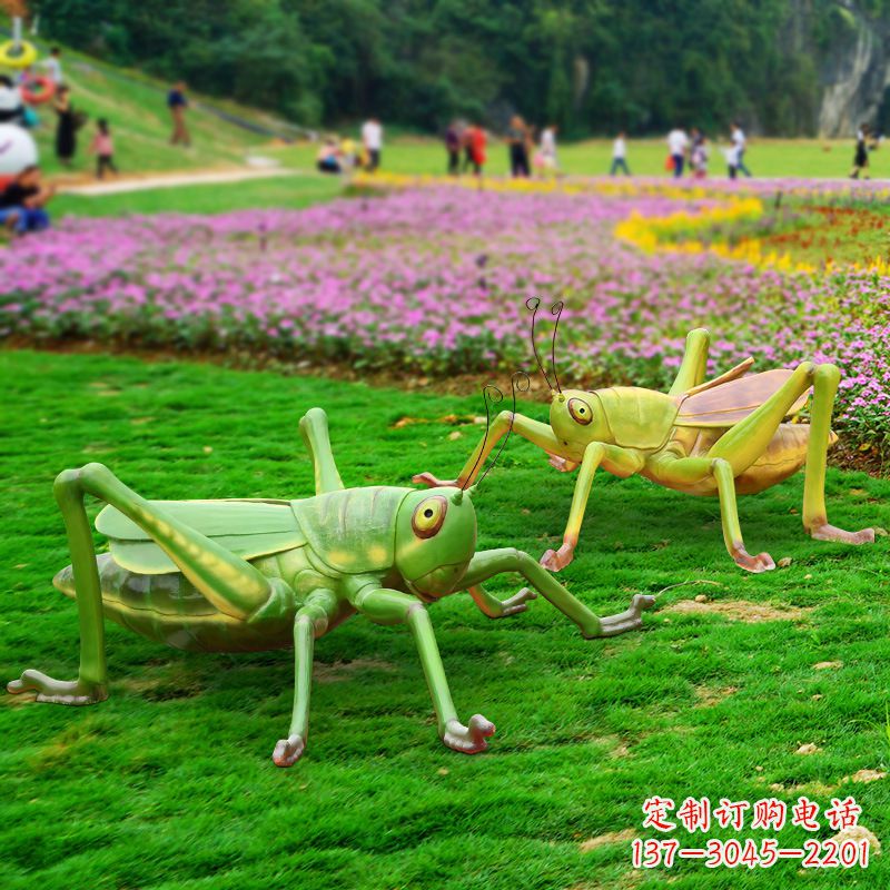 贵阳精美蝗虫雕塑摆件