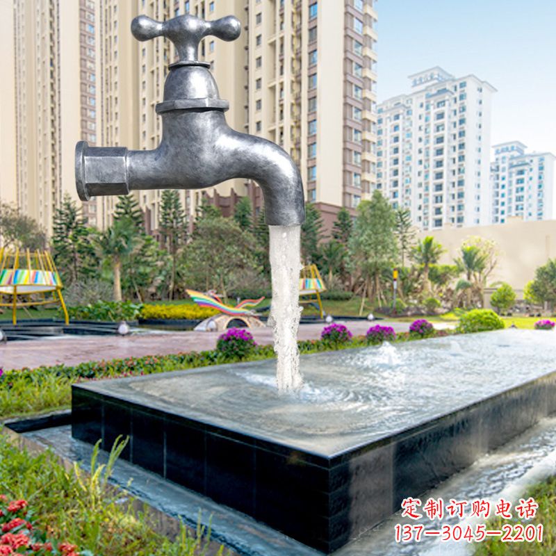 贵阳仿真水龙头流水喷泉