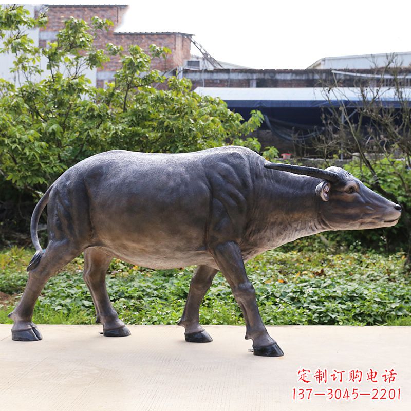 贵阳高品质仿真水牛雕塑