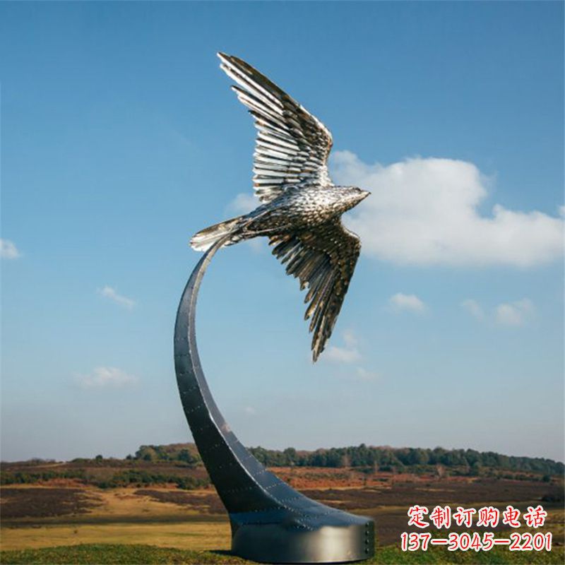 贵阳不锈钢老鹰雕塑