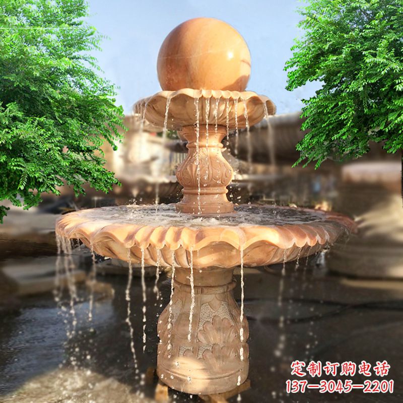 贵阳精致别致的风水球雕塑