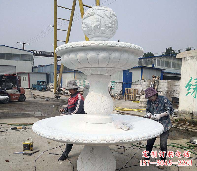 贵阳风水球喷泉石雕塑