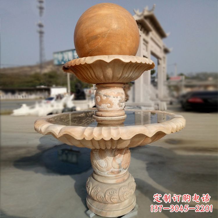 贵阳精致的风水球石雕塑
