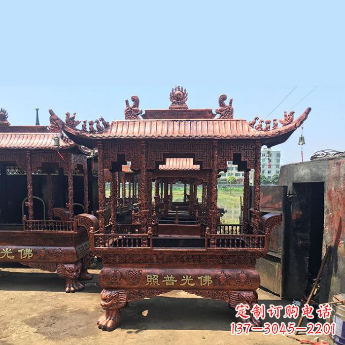 贵阳精美铜香炉雕塑