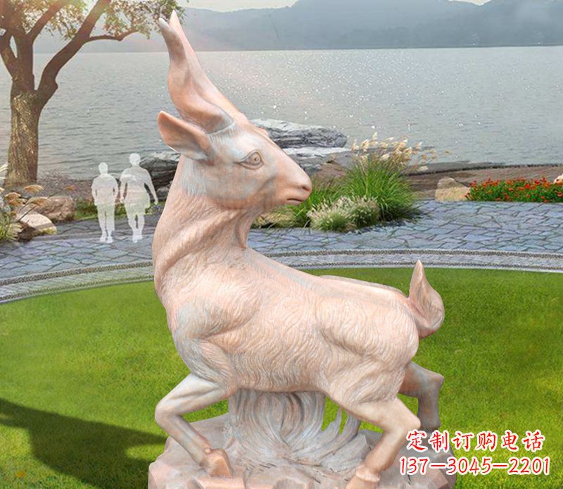 贵阳福禄寿羊石雕