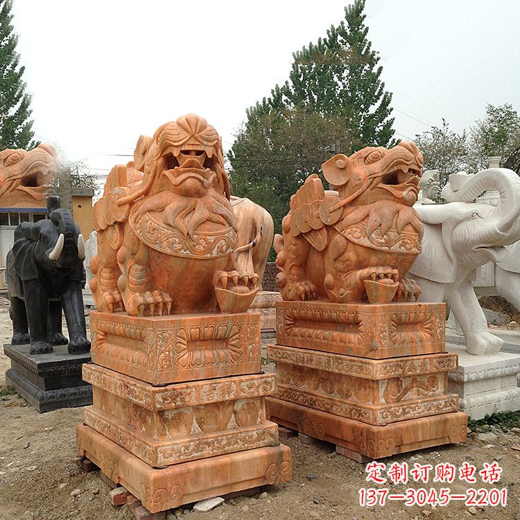 贵阳豪华高饱和度貔貅雕塑