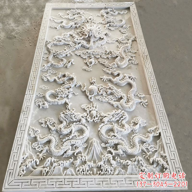 贵阳九龙壁装饰高浮雕雕塑