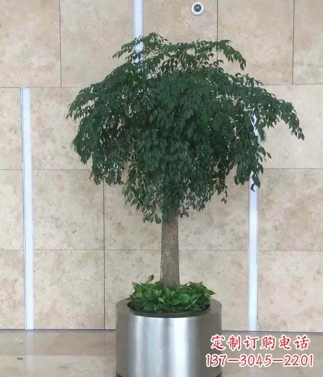 贵阳特色铜质花盆装饰雕塑