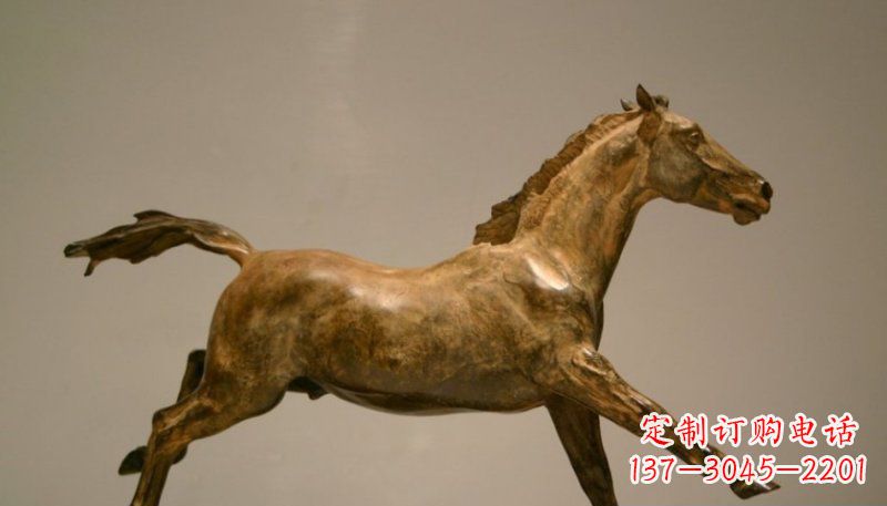 贵阳铜雕动物奔跑马