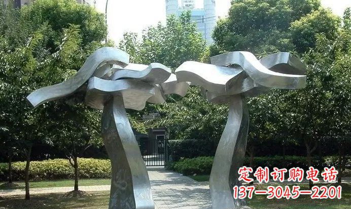 贵阳不锈钢拱门定制雕塑