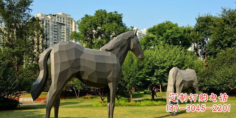 贵阳产品名称不锈钢动物抽象雕塑