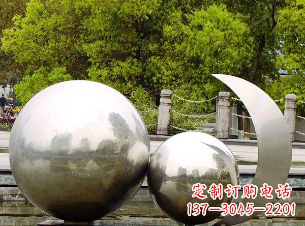 贵阳别出心裁不锈钢地球雕塑