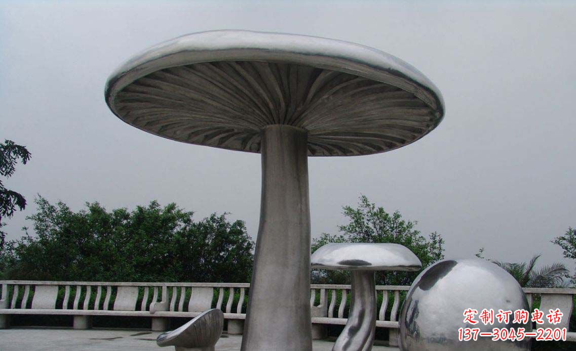 贵阳特色不锈钢凉亭雕塑