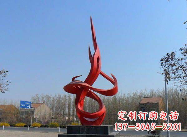 贵阳不锈钢火苗经典建筑雕塑