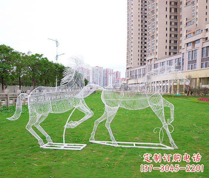 贵阳不锈钢马雕塑