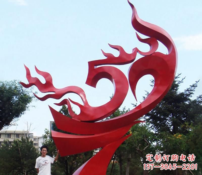 贵阳梦幻飘带景观雕塑