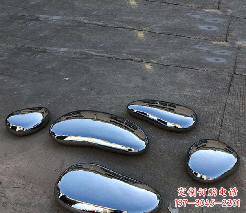 贵阳不锈钢水滴景观雕塑美轮美奂,营造自然灵动