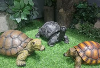 贵阳乌龟雕塑，装点你的庭院水景
