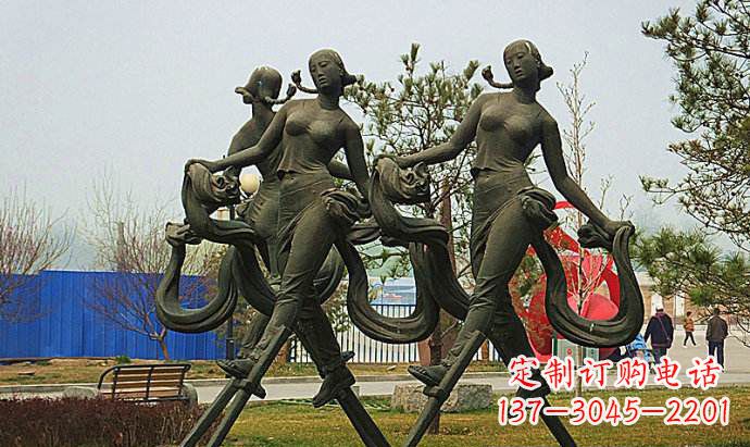 贵阳中领雕塑精美女孩雕塑