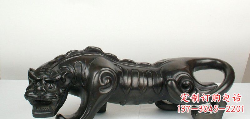 贵阳象征精神力量的老虎雕塑