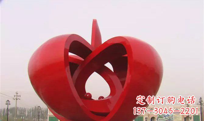 贵阳果实不锈钢雕塑