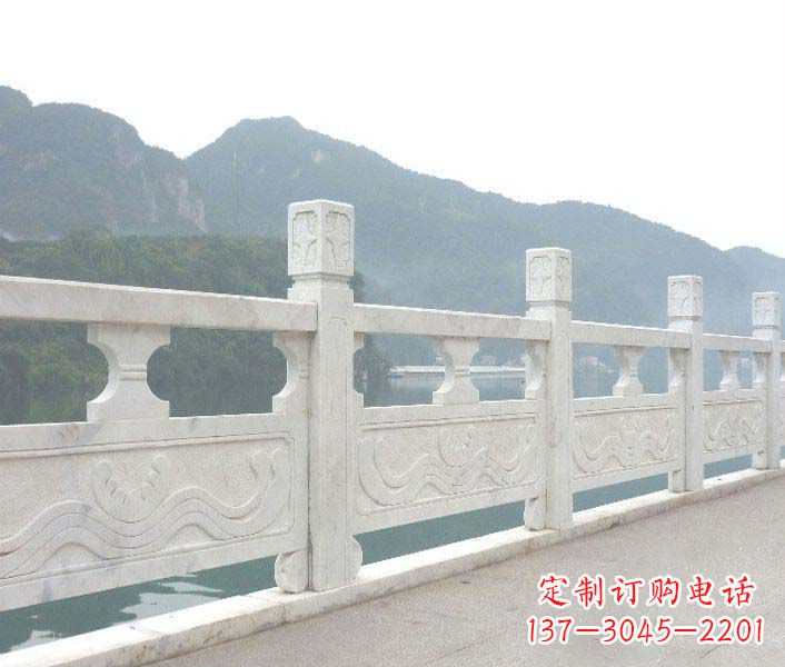 贵阳高品质公园大理石栏板景观石雕
