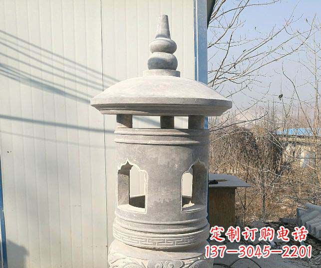 贵阳公园大理石小型石灯
