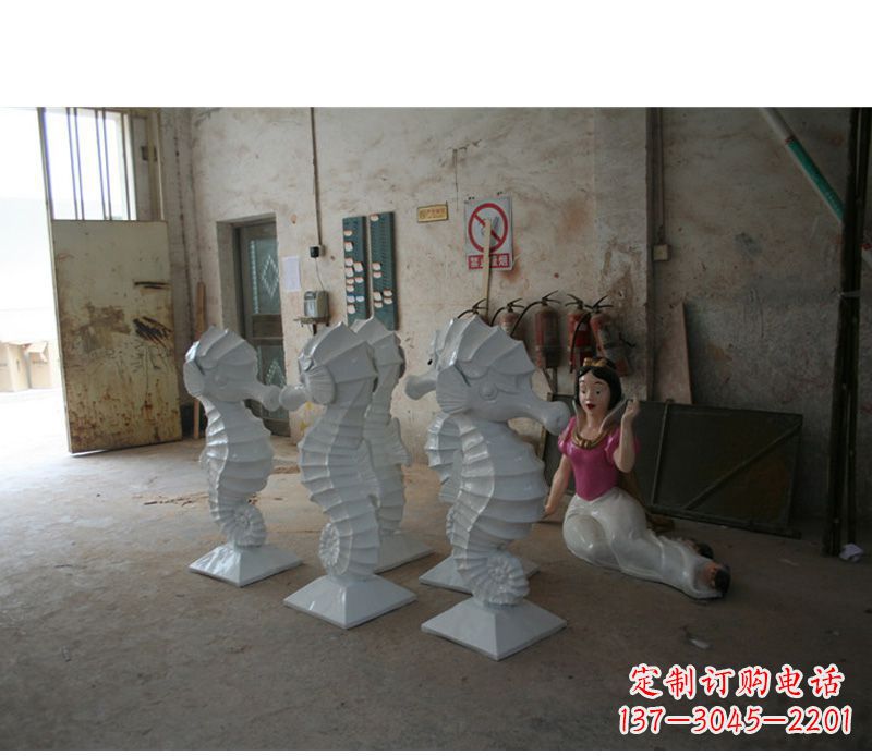 贵阳精美海马石动物雕塑