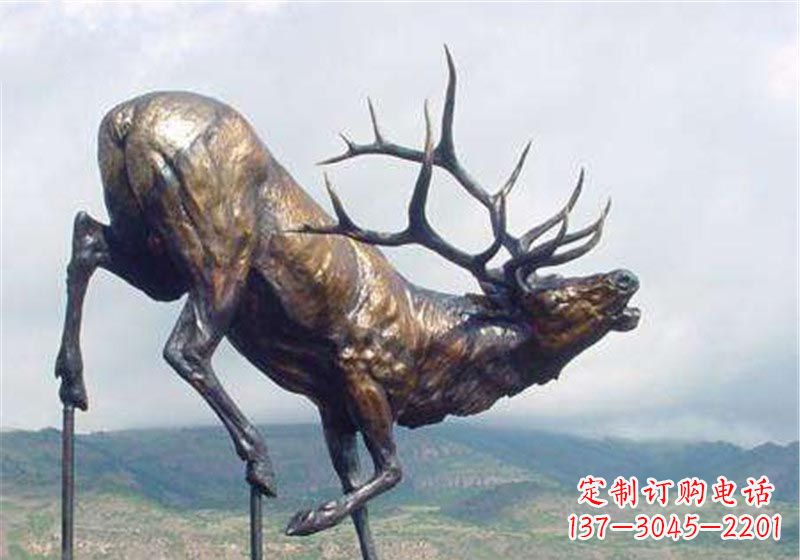 贵阳铜雕动物雕塑——把自然的美传递给大家