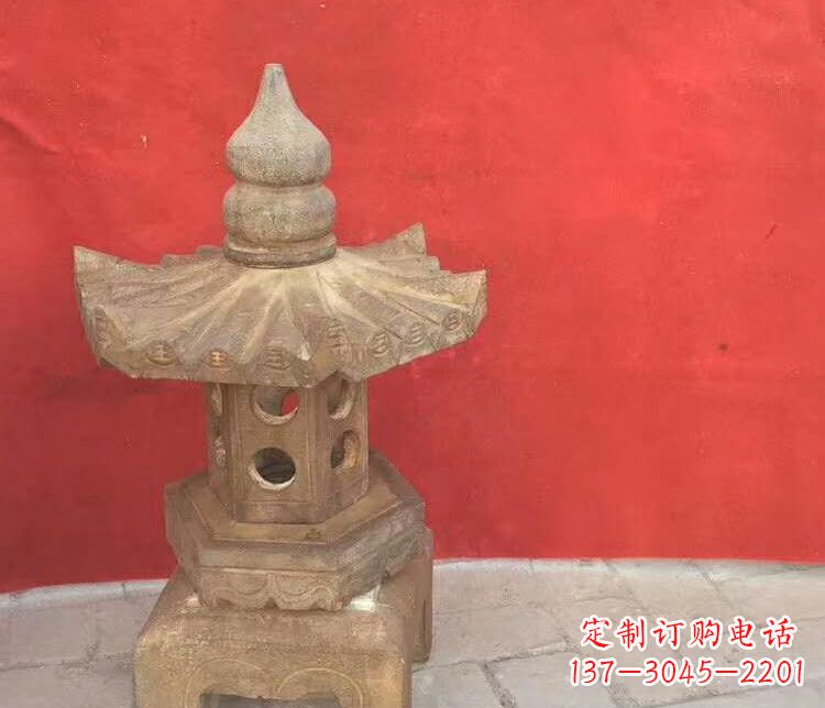 贵阳景观仿古石灯雕塑