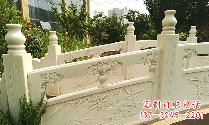 贵阳精美汉白玉石拱桥雕塑