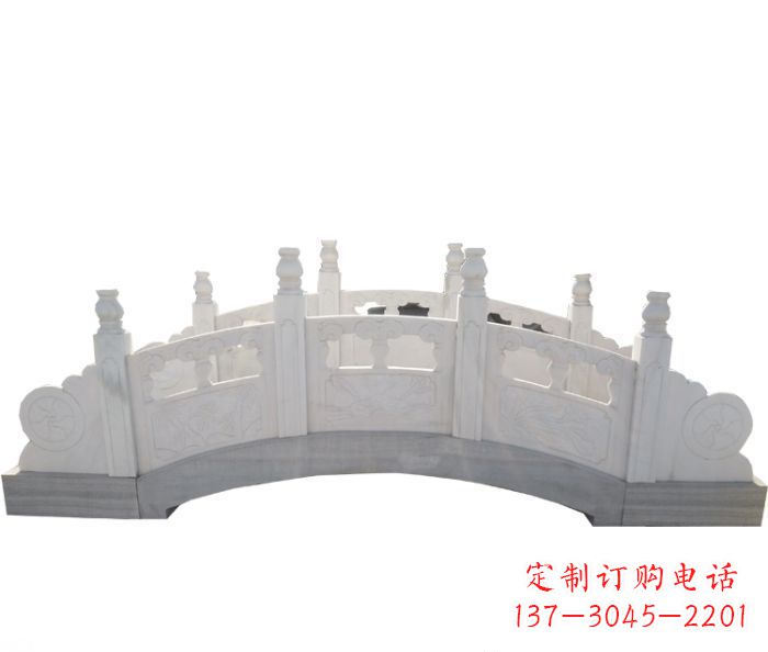 贵阳公园汉白玉石拱桥_1