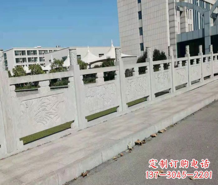 贵阳精美大理石浮雕栏板