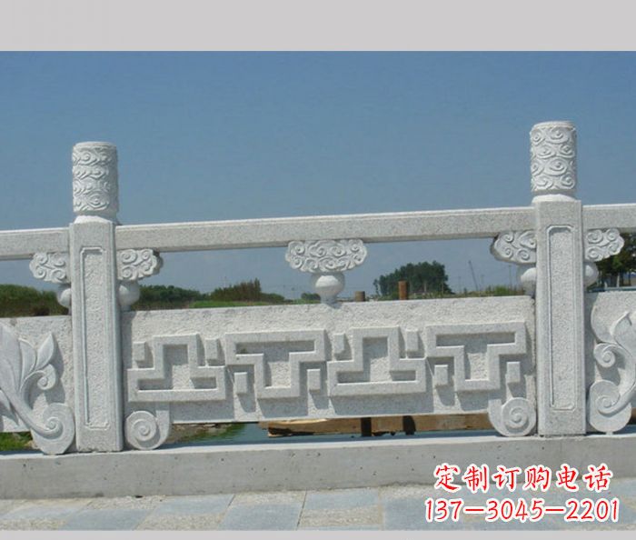 贵阳公园景观大理石栏板雕塑