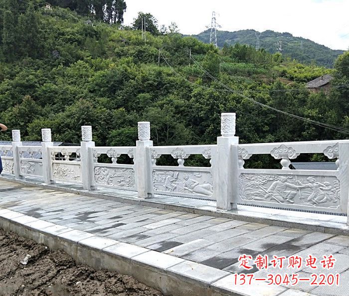 贵阳专为公园景观定制的大理石栏板石雕