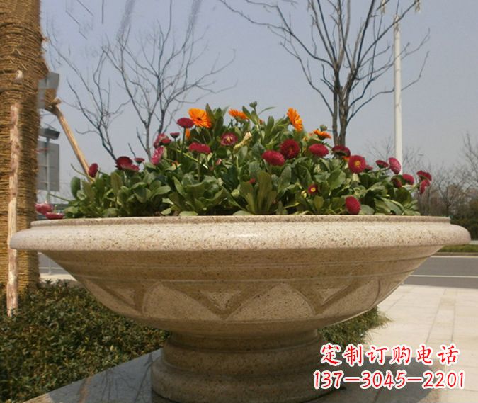 贵阳中领雕塑花盆石雕