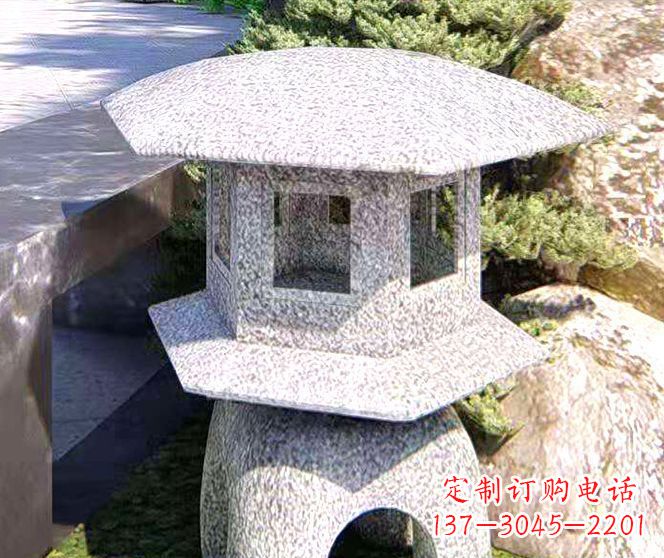 贵阳石头雕塑灯——点亮公园之美