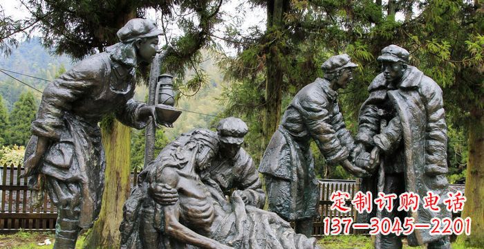 贵阳红军铜雕,宣扬时代之精神