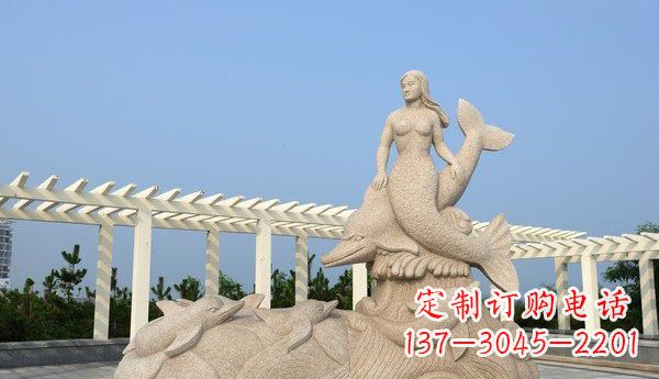 贵阳中领雕塑 | 精致海豚雕塑